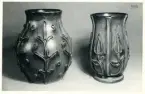 Vaser från Bo Fajans, formgivare Eva Jancke-Björk, 1900-talets mitt.