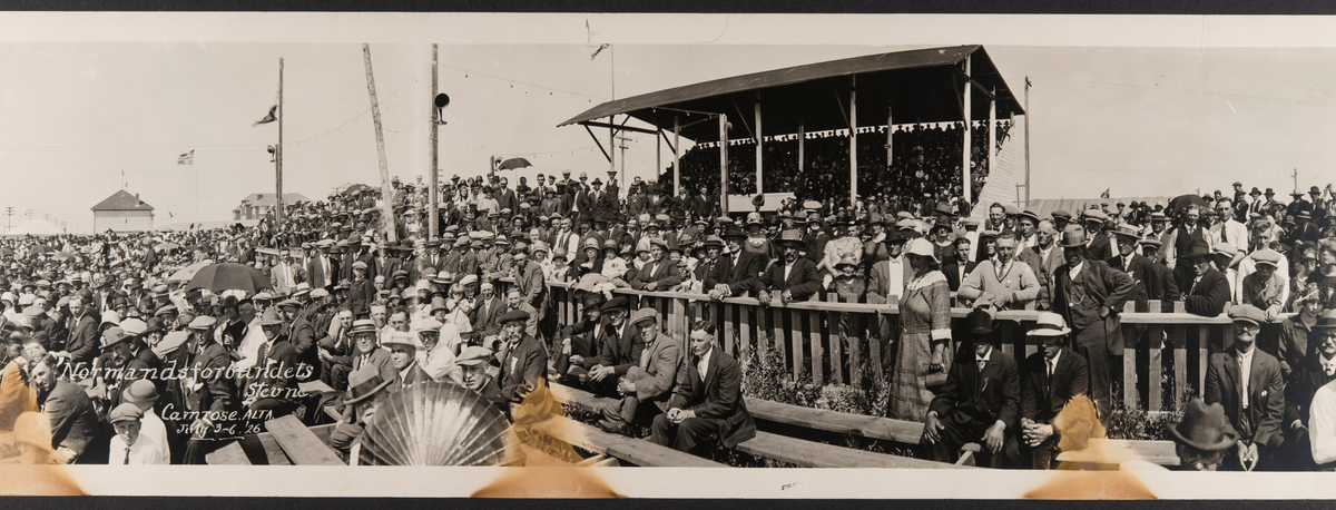 Nordmannsforbundets stevne, Camrose, Alberta, Canada. Juli 1926.