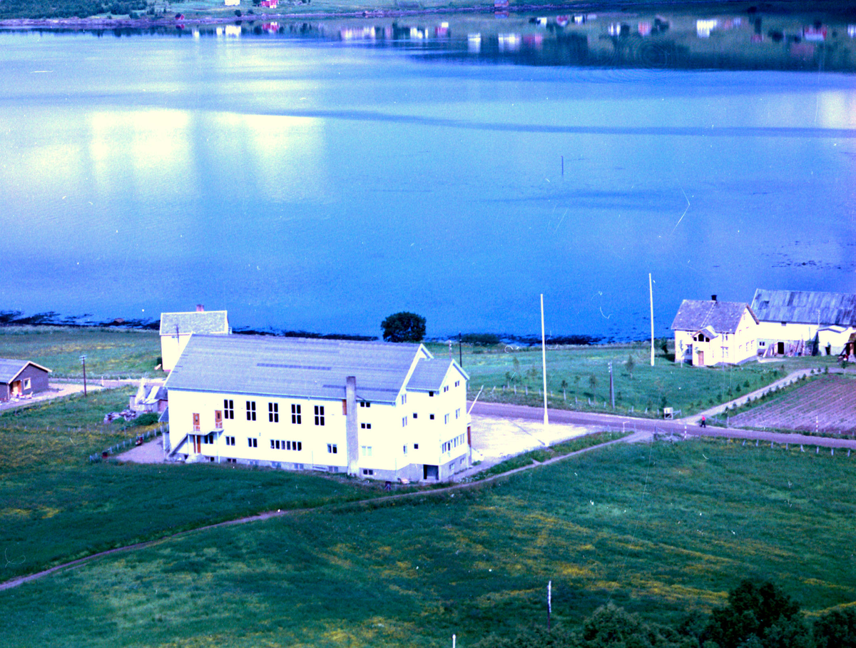 Flyfoto over Målselv kommune. Flyfoto over mest sannsynlig Sørreisa