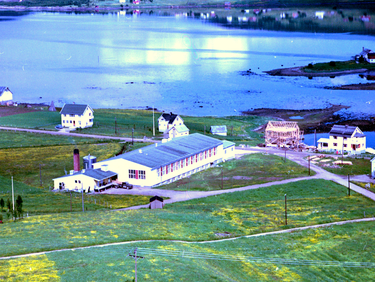 Flyfoto over Målselv kommune. Flyfoto - mest sannsynlig over Sørreisa