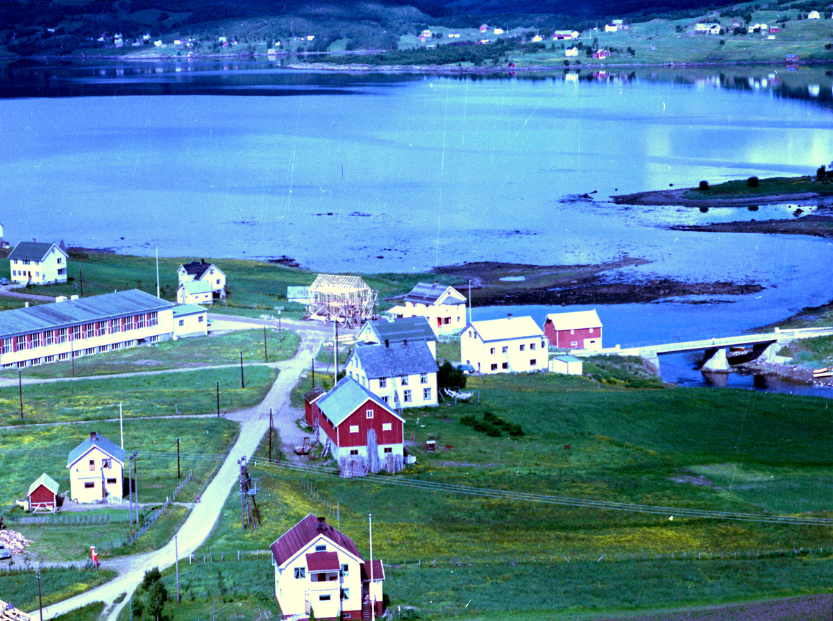 Flyfoto over Målselv kommune. Flyfoto - muligens over Sørreisa