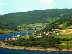 Flyfoto over Sørreisa kommune