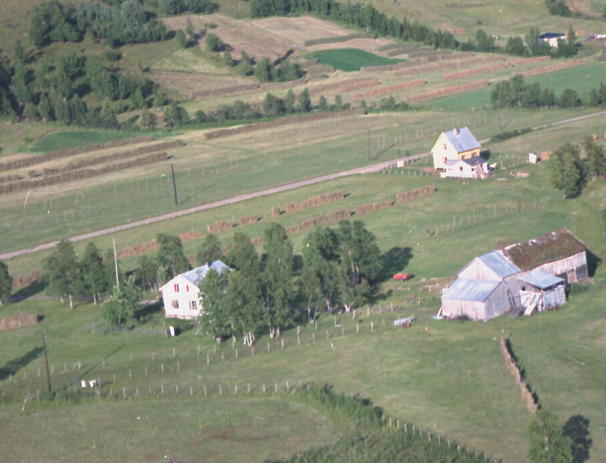 Flyfoto over Sørreisa kommune.