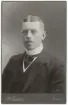 Porträtt på Emil Bergman 1914, Bokhandlare i Jönköping.