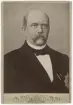 Porträtt på Otto von Bismarck före detta Tyska rikets rikskansler. Född 1 april 1815 i Schönhausen och död 30 juli 1898 i Friedrichsruh.