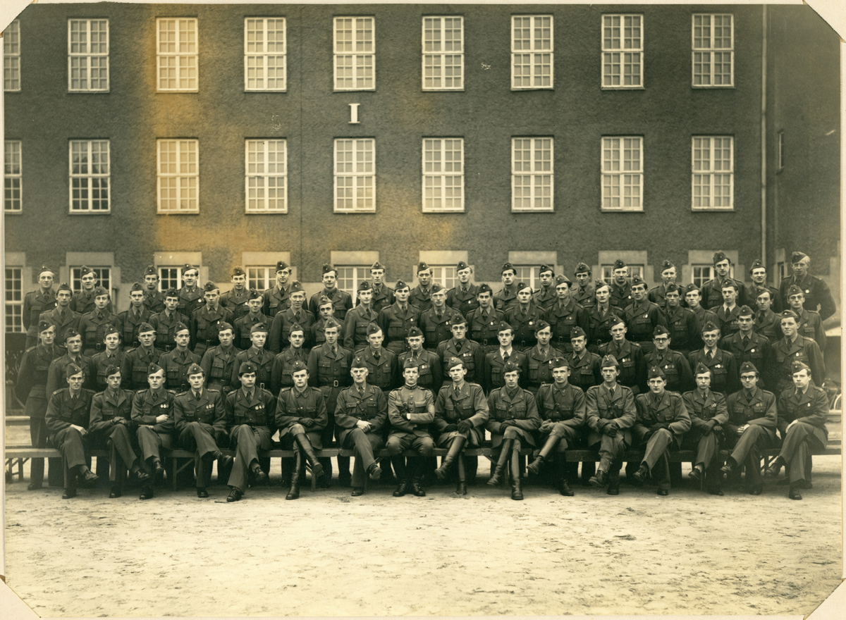 Gruppbild militärer