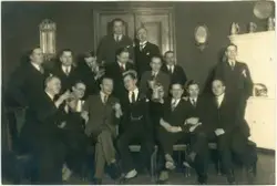 Vänersborg." IFK-gäng på fest hos Cissi, Centralbuffén Kungs