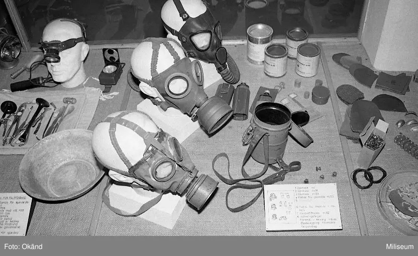 Gasmasker.