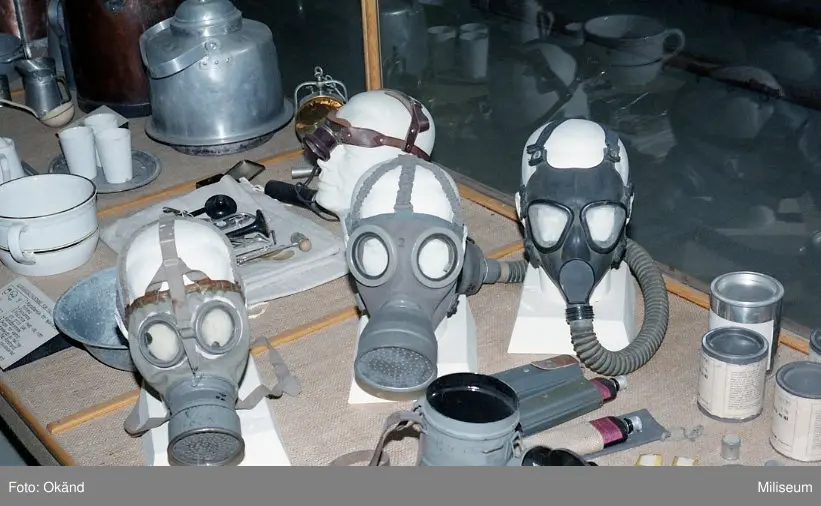 Gasmasker.