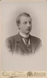 Porträtt av Axel Benedicks f. 1876, d. 1933.
