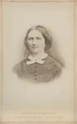 Kvinnoporträtt av Carolina Charlotta "Lina" Cantzler 1820-18