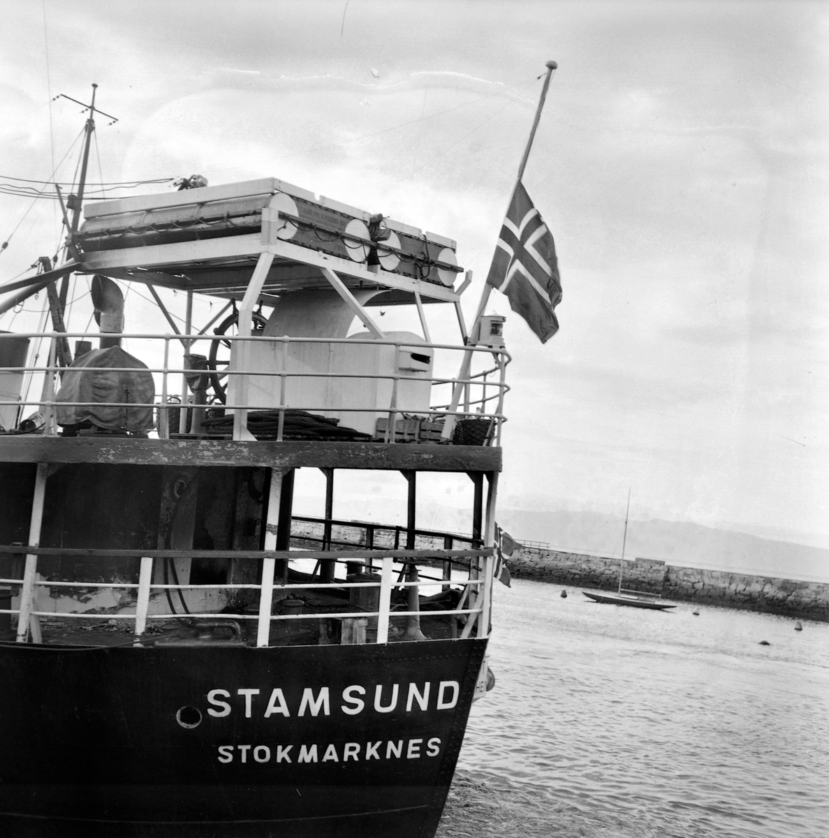 M/S "Stamsund" kommer til Trondheim