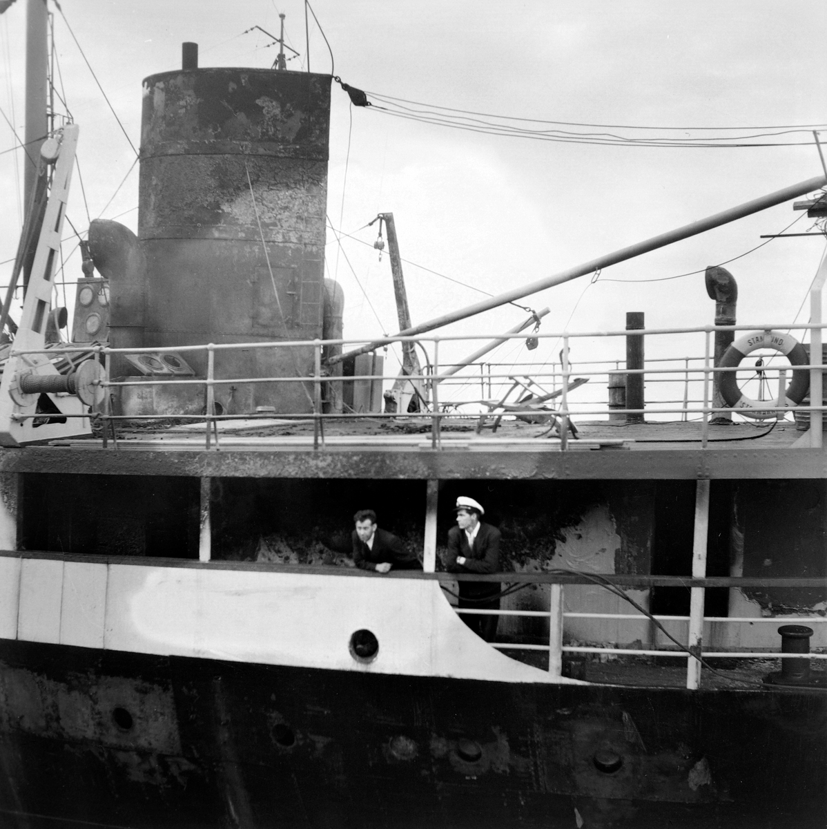 M/S "Stamsund" kommer til Trondheim