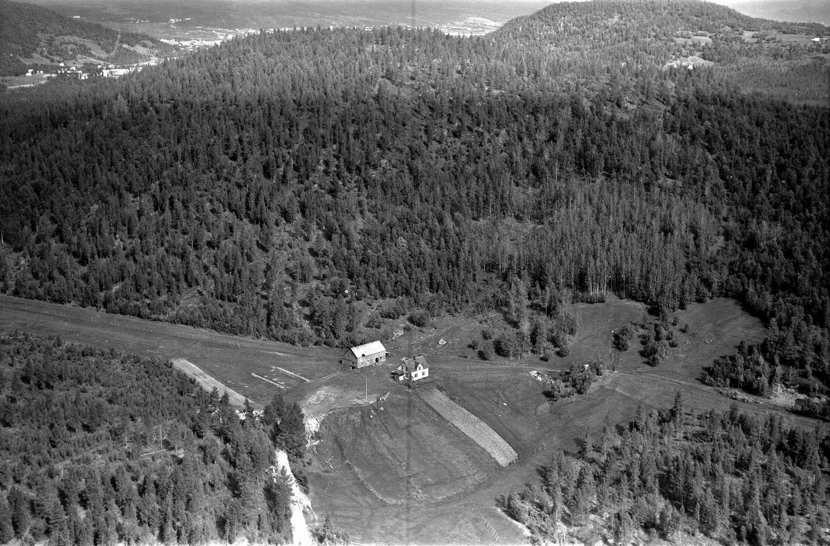 Flyfoto: Brandsegg, Brandmogrenda 1956, Bardu kommune
