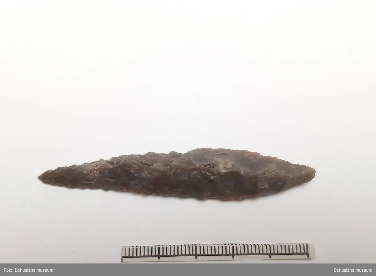 Intakt tresidig pilspets av C/D-typ.