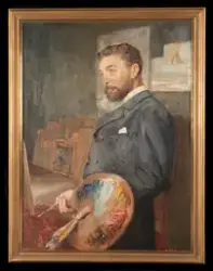 Herman af Sillén, marinmålare [Porträtt]