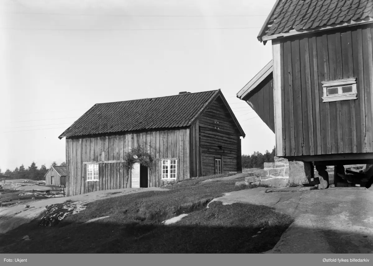Bergby i Varteig ca. 1910-15.