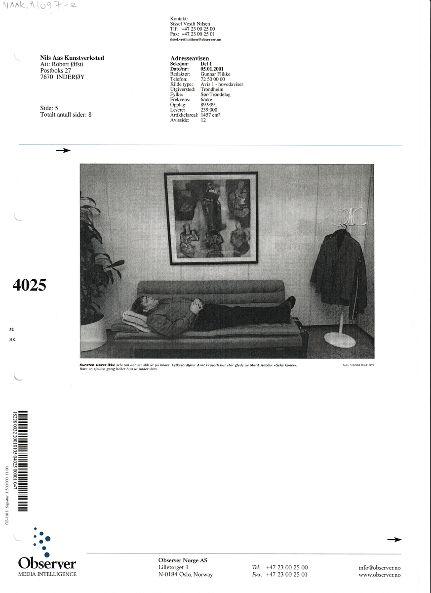 Foto kunst fra kontorer. 