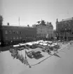 Linköping 1965 med en vy över Stora torgets södra sida.