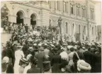 Uppvaktning för jubeldoktorerna, Uppsala 1901