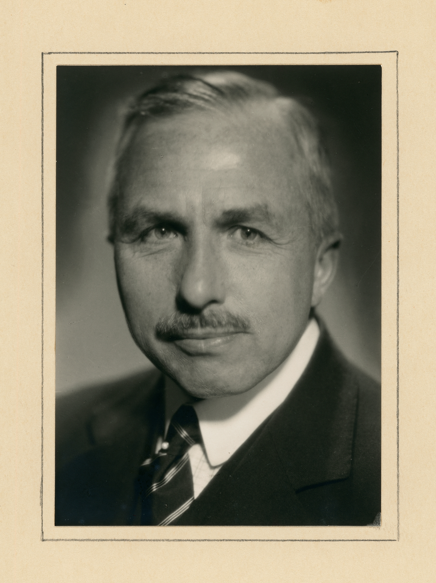 Ateljéporträtt - Gunnar Nyström, Uppsala 1936