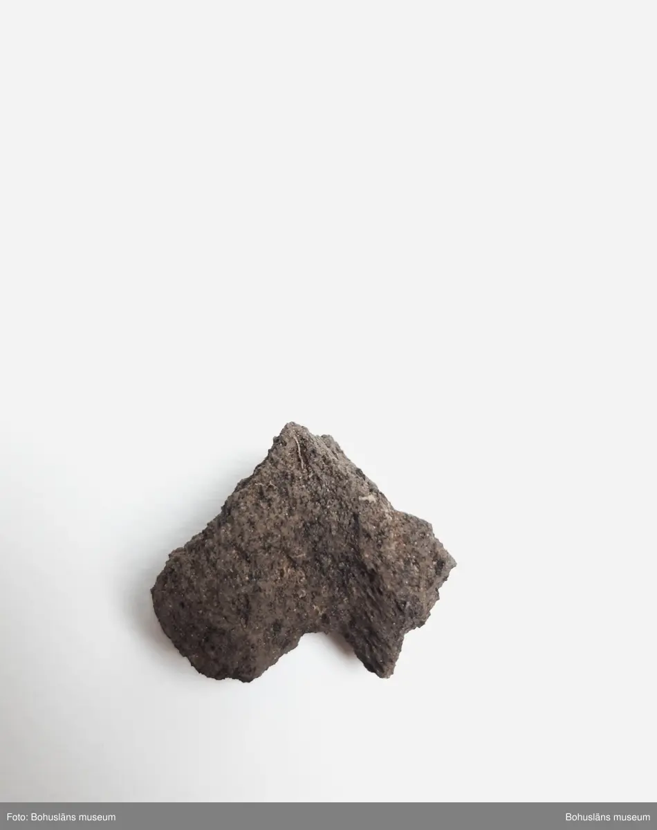 Pimpsten med slipskåra. Bearbetad. 

Kökkenmödding