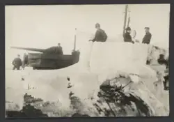 Isbildning på Örlogsfartyg.