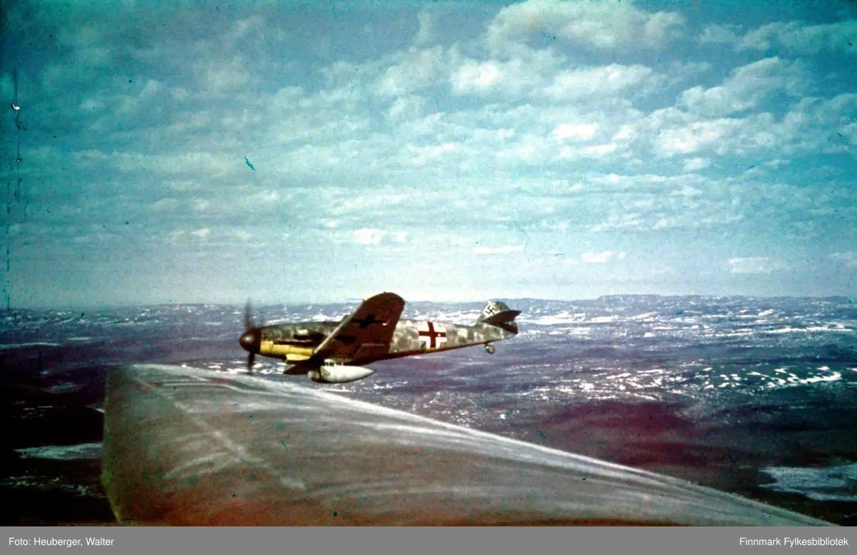 Messerschmitt Bf 109G-4/R3 fløyet av overløytnant Dautzenberg fra 1 ...
