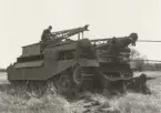 Centurionstridsvagn ombyggd till bärgningsfordon.