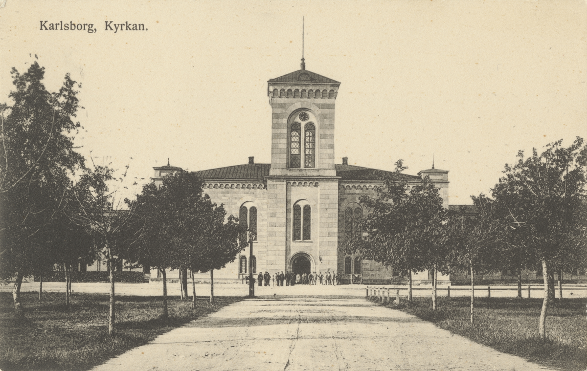 Arkitektur. Karlsborgs fästning, kyrkan.