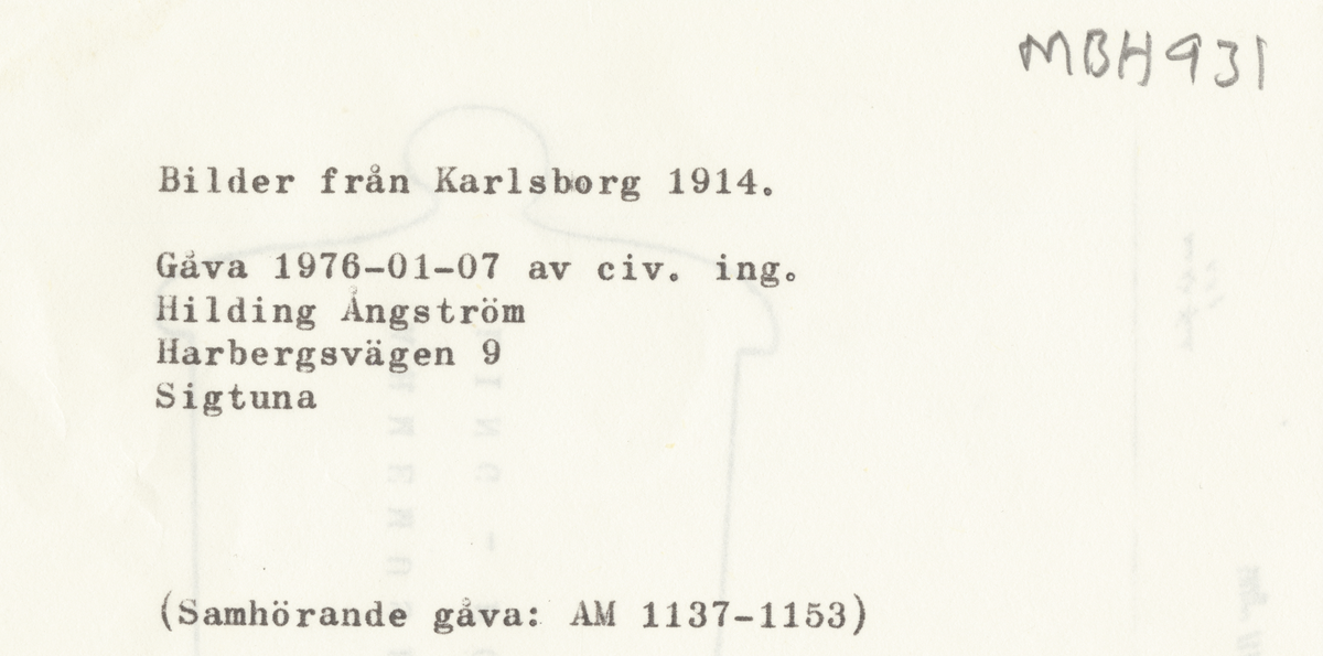 Arkitektur. Karlsborgs fästning, kyrkan.