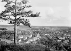 Ramunderberget bjuder en storslagen vy över Söderköping. Här omkring 1920.