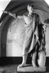 Marmorstaty av Karl XII, utförd av Byström.