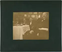 Vänersborg. Tändstickfabriken. Hugo Dalgren firas på sin 40 