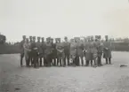 Hallands regemente I 16. Gruppfoto.