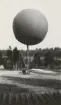 Ballongtjänst, rund ballong.