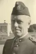 Porträtt av Sven Holmberg, major vid Jönköpings-Kalmar regemente I 12, taget ca 1940.