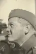 Porträtt av Henry Söderberg, kapten vid Jönköpings-Kalmar regemente I 12, taget ca 1940.