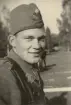 Porträtt av Dag Sjöling, kapten vid Jönköpings-Kalmar regemente I 12, taget ca 1940.