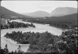 Bokkodden skule sett frå Hyrvehaugen