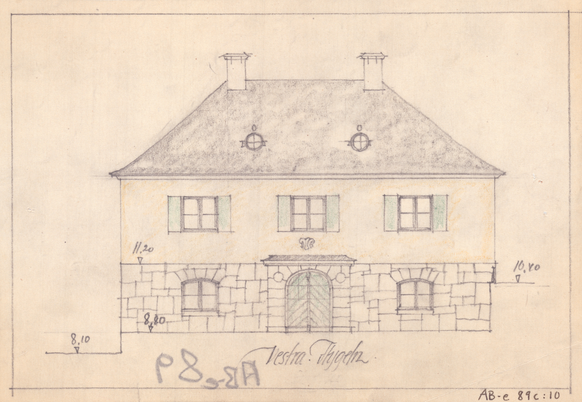 Rossareds östra flygel/Villa Dahlman