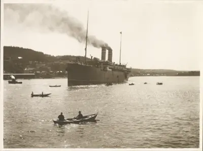 Et Reiseminde S/S "Kristianiafjord"s første Tur Kristiania-Bergen den 4de til 7de Juni 1913