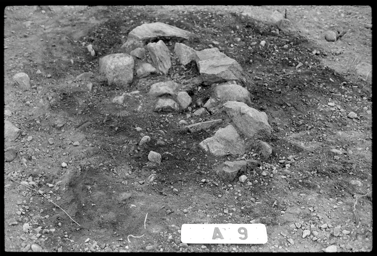 Romfartuna sn Äs RAÄ 119 Arkeologisk undersökning utförd av Vlm / Åke Hyenstrand och 
Ann Nilsson 1967