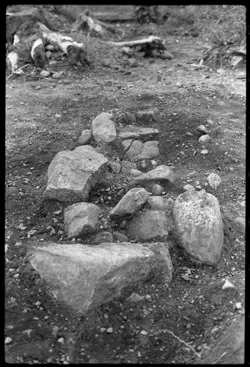Romfartuna sn Äs RAÄ 119 Arkeologisk undersökning utförd av Vlm / Åke Hyenstrand och 
Ann Nilsson 1967