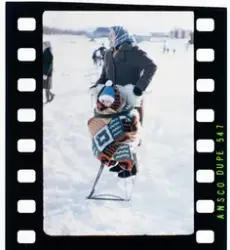 Britt-Marie Söderholm med sin mormor Signe Gästgivar. Britt 