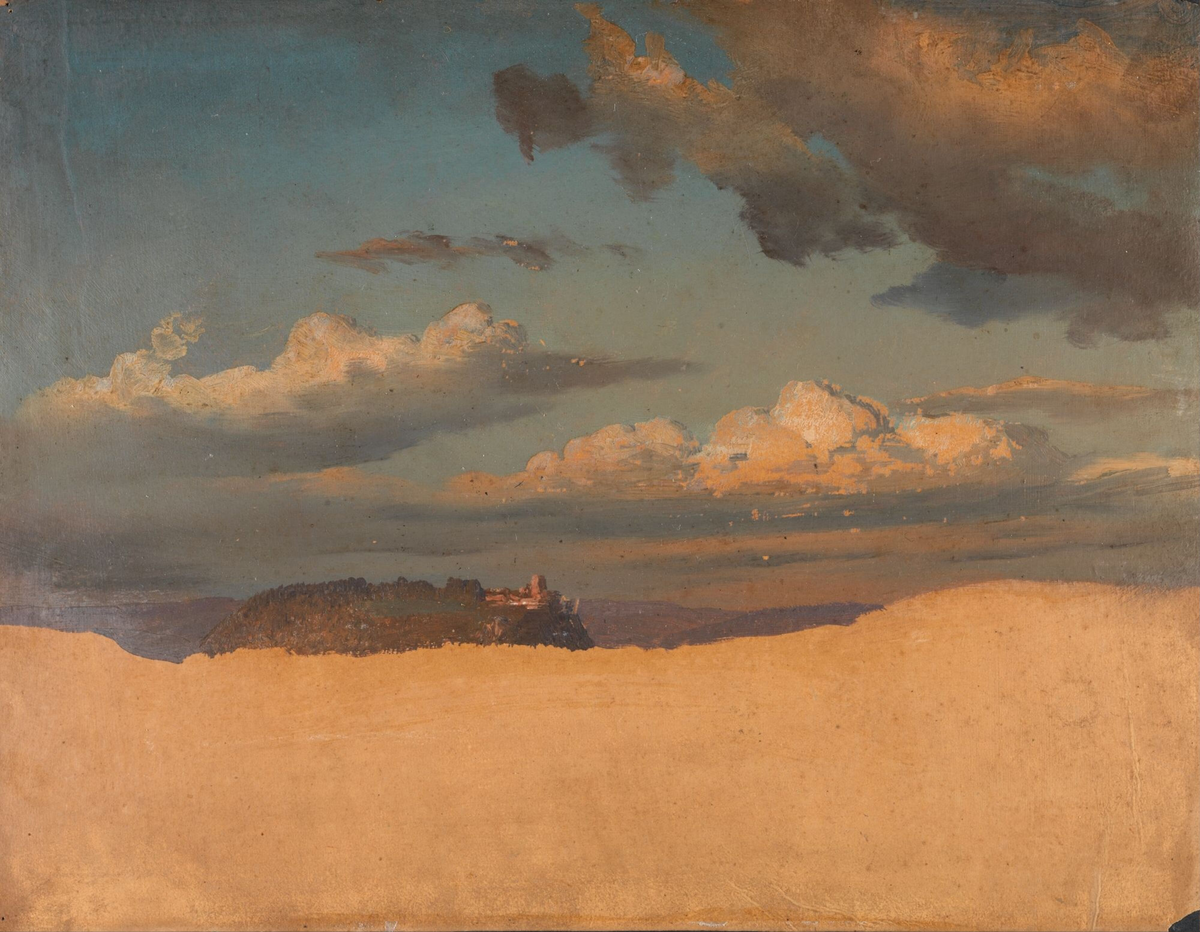 Landskapsstudie [Maleri]