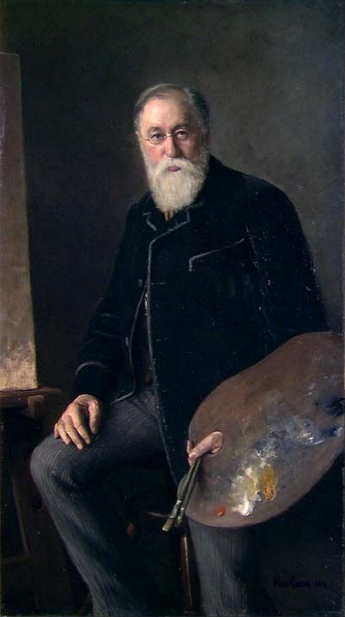 Maleren professor Hans Gude [Maleri]