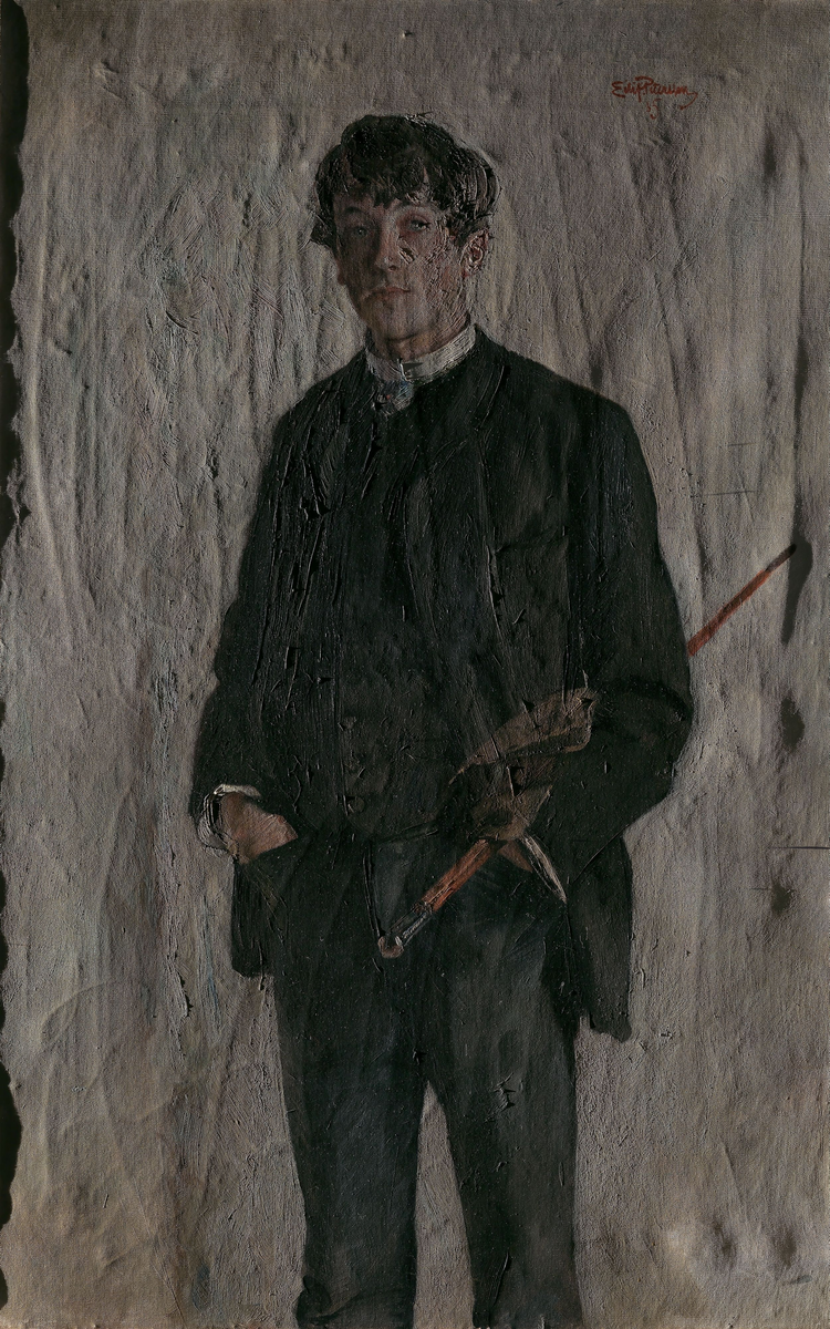 Maleren Kalle Løchen [Maleri]