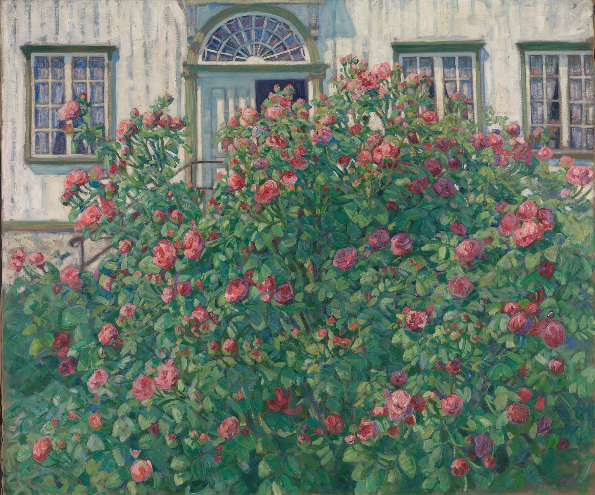 Rosenbusken [Maleri]