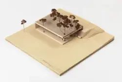 Den nordiske paviljongen i Venezia [Arkitektonisk modell]